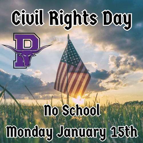 Civil Rights Day, no school